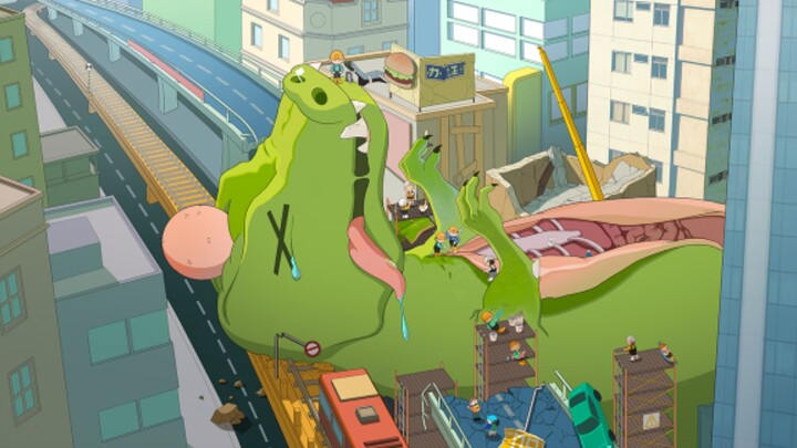 看了《怪兽8号》我们决定做一款：给超级英雄擦屁股公司的游戏！