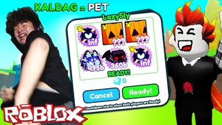 ROBLOX - Pet Simulator X - KUMALDAG PARA SA PET "LaminZu"