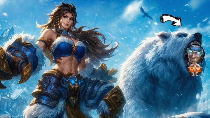 MASHA BEST DAMAGE BUILD MELTS HIGH SHIELD AND LIFESTEAL HERO  MLBB