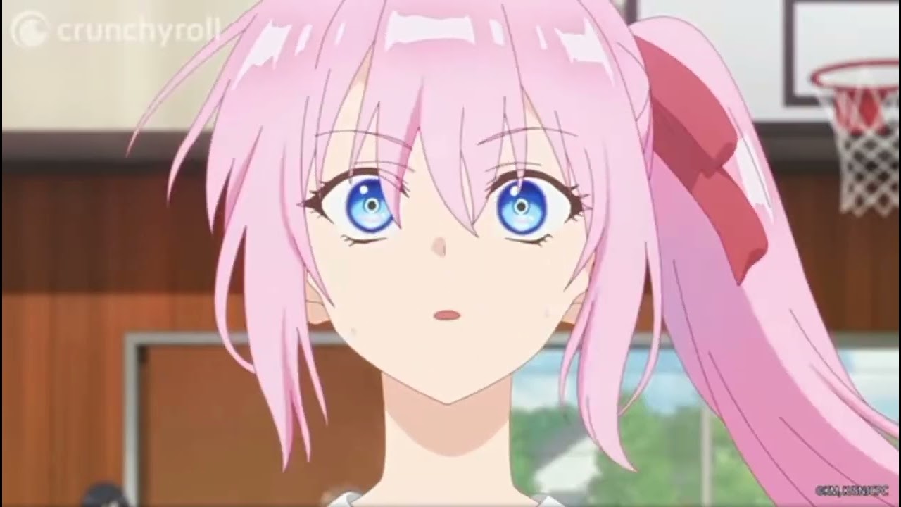 shikimori /pink hair/ anime girl/ eye blue/ color's ❤🥰🥰😘🙏🏻🇰🇷(korea)  talking✓♡ and screen video - Bilibili