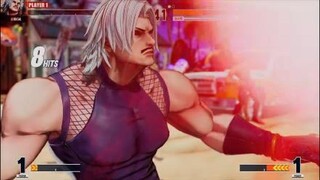 KOF15　チャンピオン　オメガルガール　弱キックからクライマックスカイザーウェーブコンボ