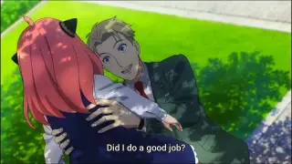 Loid Forger and Anya Forger Cute Moments Episode 1 - Spy x Family