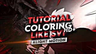 TUTORIAL CC HD LIKE SVP IN ALIGHT MOTION | ANDROID TUTORIAL