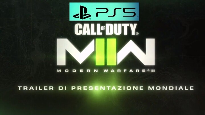 CALL OF DUTY MODERN WARFARE II PS5 GAME TRAILER