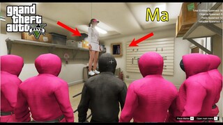 GTA 5 Mod - Biệt Đội Squid Game Đi Khám Phá Ngôi Nhà Ma