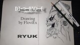 Drawing Easy Ryuk Death Not by FloviEx