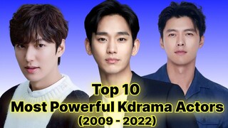 Top 10 Most Powerful Korean drama Actors (2009 - 2022) Forbes Korea Power Celebrity 40