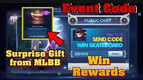 Win Surprise Gift and Exciting Rewards from MLBB with Code - MLBB