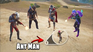 Playing As Ant Man Small Character Trick 😲 | PUBG MOBILE Finish RECORD