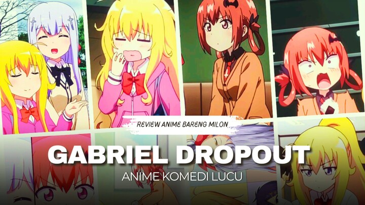 MALAIKAT PEMALAS TAPI  GEMAS || Review Anime DROPOUT by MilonanaKawaii