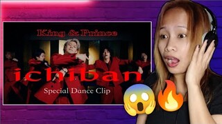 King & Prince - Ichiban ( Special dance clip YouTube edit) || First time to react 🇵🇭