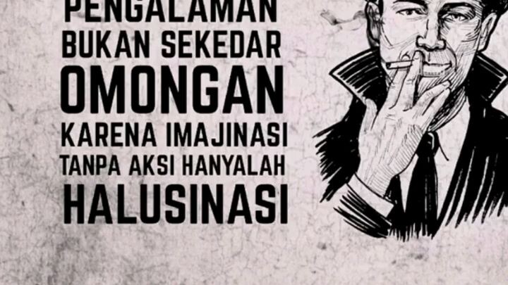 omongan tanpa bukti hanyalah halusinasi