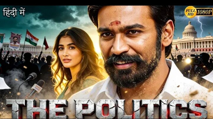 The-Politics-2025-Dhanush-Hindi-Dubbed-Political Action Drama