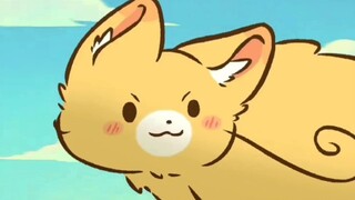 There are beasts: Totoro that can meow is so cute, right?