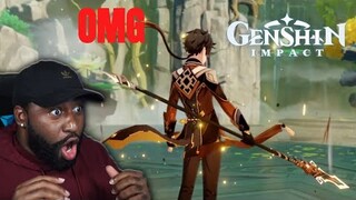 Character Demo - "Zhongli: The Listener" | Genshin Impact REACTION