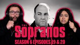 The Sopranos Season 6 Ep 19 & 20 First Time Watching! TV Reaction!!