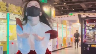 Dance Machine-I'm so sorry for being so cute~ Red skirt + white silk + absolute territory