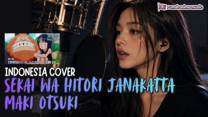 [Cover Indonesia] ONE PIECE Robin & Saul 😭 Sekai wa Hitori Janakatta Maki Otsuki #NakamaFestival2