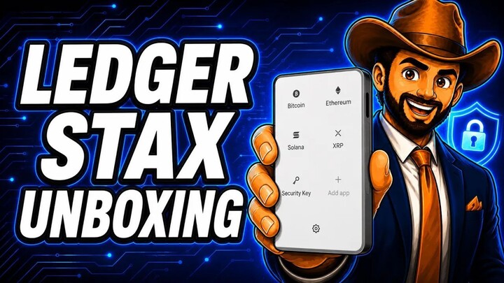 Ledger Stax Unboxing!