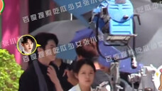 杨紫许凯拍摄承欢记,杨紫酒店大堂摔倒。