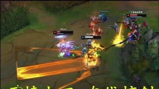 A team fight caused by a true eye