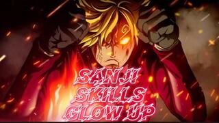 SANJI THEN AND NOW 😱BEST IMPROVEMENT SKILLS 😱[AMV] -PAHINA