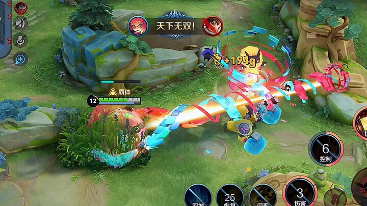 带着队友唱巴啦啦小魔仙