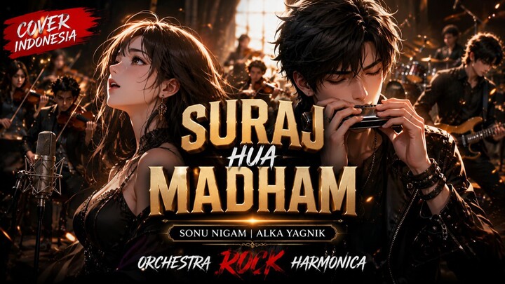 SURAJ HUA MADHAM COVER INDONESIA (SONU NIGAM | ALKA YAGNIK) [ORCHESTRA ROCK HARMONICA]