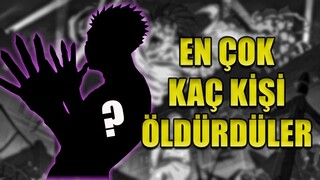 EN ÇOK KİM ÖLDÜRDÜ ? | Anime Dünyasında En Çok Adam Öldüren Kim ?