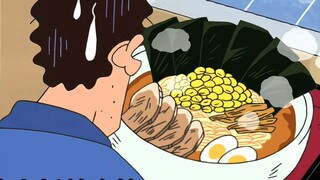 Crayon Shin-chan Food: 10 kg of miso challenge ramen debut #Crayon Shin-chan #2D Anime #Anime Commen