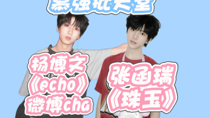 【Re 杨博文+张函瑞新cha】妈妈我这个慕强批好像到了天堂