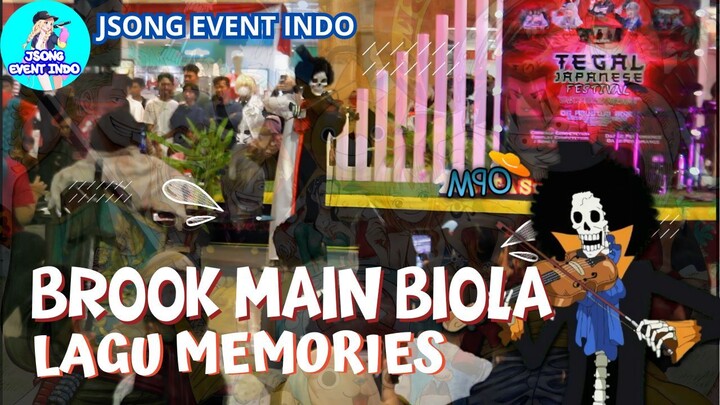 Brook Main Biola Lagu One Piece Memories - Event TJF 1 Tegal