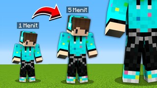 MINECRAFT TAPI SETIAP MENIT TUBUHMU AKAN MENJADI TITAN RAKSASA !