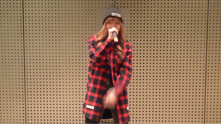 LISA's latest video from her trainee days 2