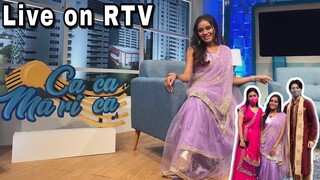 KARNA DI LIKE SHAH RUKH KHAN VINA FAN JADI BINTANG TAMU DI RTV CACA MARICA