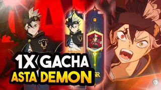 GACHA DEMON ASTA BLACK CLOVER M GLOBAL | GACHA ASTA HITAM BLACK CLOVER M GLOBAL | ASTA HITAM