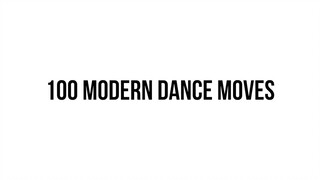 100 modern dance moves suitable for choreography