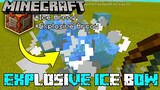 How to make an Explosive Ice ❄ Bow in Minecraft using Command Block Tricks