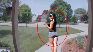 40 WEIRD Doorbell Camera Clips