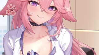 【动态壁纸】当八重神子成为了你的女上司！