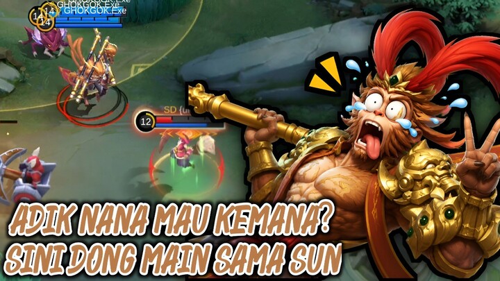 SUN ANOMALI PEMBURU NANA 😋 - MLBB EXE