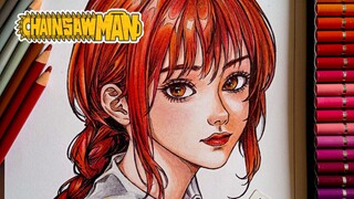 SPEED DRAWING Makima ♥️ [Chainsaw Man]