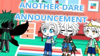 Another Dare Announcement -^-
