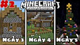 Shidou 7 Ngày Sinh Tồn Trong Minecraft Nhưng Là Minecraft PE | Tóm Tắt Ngày 3,4,5 | Merry Christmas