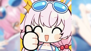 嗯哼哼~我要睡午觉，睡在哪里才最舒服呀（原创星野表情包 第一弹）