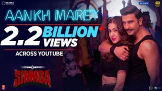 Aankh Marey SIMMBA Ranveer Singh SaranAlinKhan TanishknBagchi Mika Neha Kakkar SharmiH