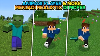 3 TEXTURE ANIMASI KEREN!!! Texture Animasi Player & Mob's Di Mcpe | Mcpe 1.19/1.20