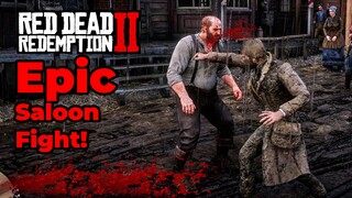 RDR2 Chapter 1 First Heavy Fight | Red Dead Redemption 2 Intense Combat Gameplay in 4K UHD Shorts