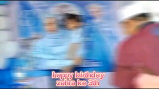 happy birthday zahra ke 3th bersama @badutcianjur