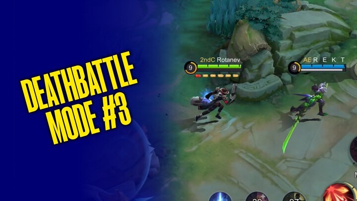 #3 DEATHBATTLE MODE: LAH KETEMU COACH AE R E K T!! MOBILE LEGENDS: BANG BANG!!